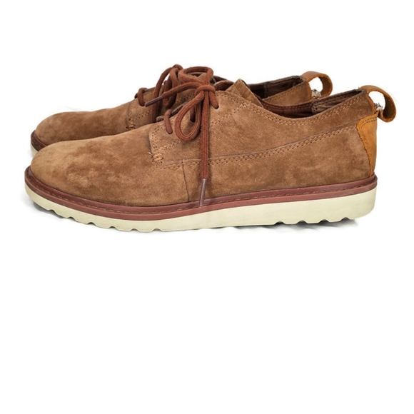 REEF Men's Voyage Low Brown Dressinn Suede Size 9 - Picture 2 of 11
